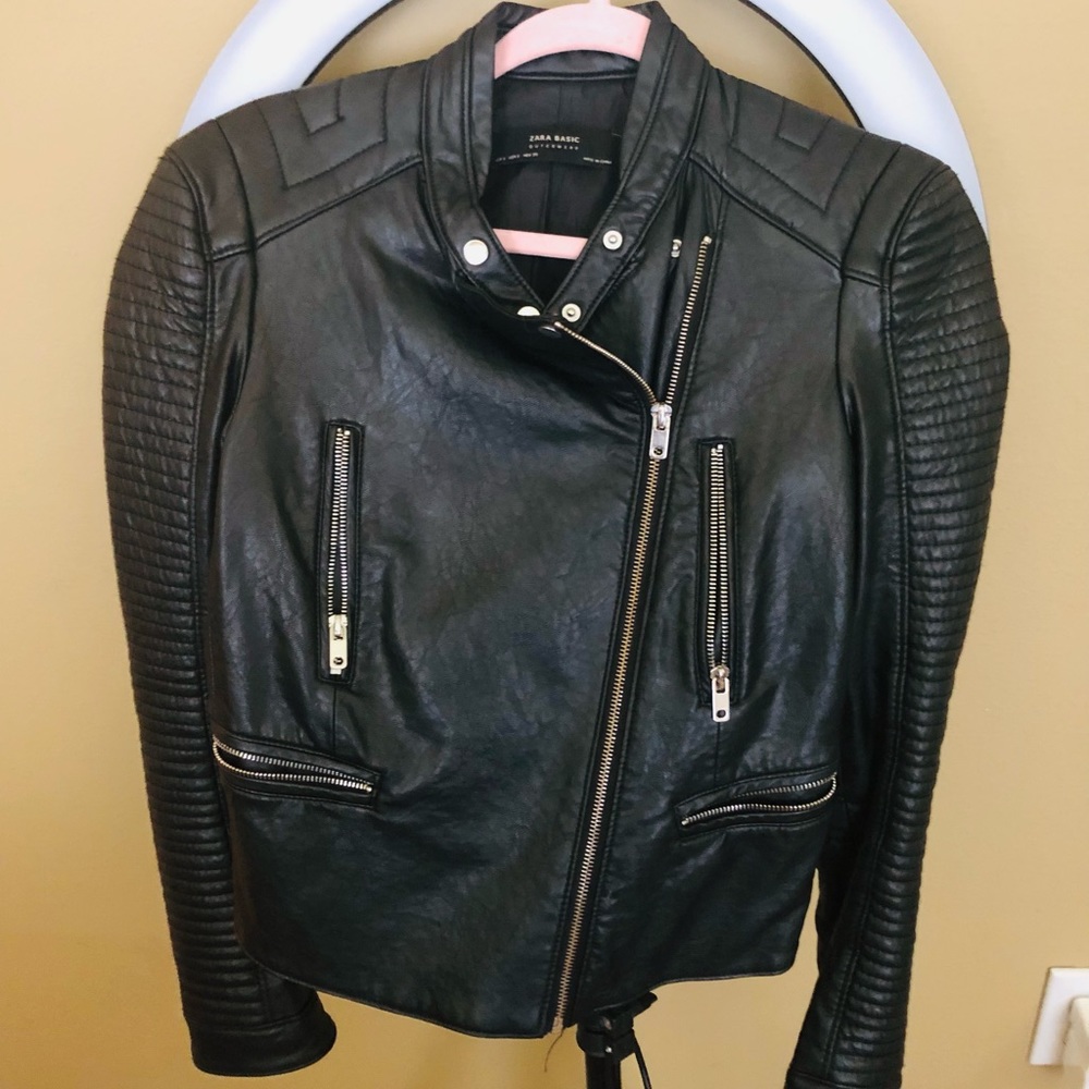 COPY - Zara faux leather jacket